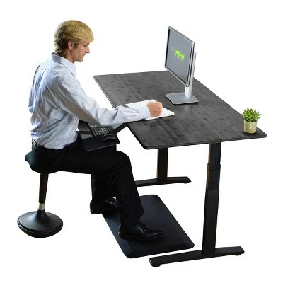 48"x30" Adjustable Standing Desk - Uncaged Ergonomics White 3 48"x30" Adjustable Standing Desk - Uncaged Ergonomics White