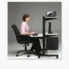 Mayline Soho Adjustable Mobile Computer Table 32w x 31d x 50h Gray/Black 8432SOGRYBLK -Outlet Desks Store unnamed file 4318