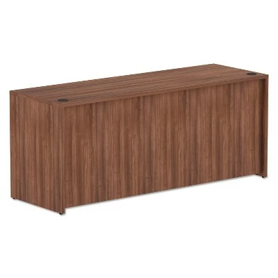 Alera Valencia Series Credenza Shell 70 7/8" x 23 5/8" x 29 5/8" Modern Walnut VA257224WA 4 Alera Valencia Series Credenza Shell 70 7/8" x 23 5/8" x 29 5/8" Modern Walnut VA257224WA - Image 2