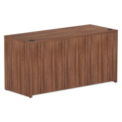 Alera Valencia Series Credenza Shell 59 1/8" x 23 5/8" x 29 5/8" Modern Walnut VA256024WA 4 Alera Valencia Series Credenza Shell 59 1/8" x 23 5/8" x 29 5/8" Modern Walnut VA256024WA - Image 2