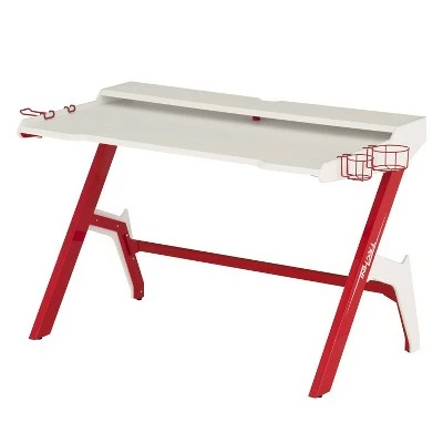 Ergonomic Computer Gaming Desk Red - Techni Sport 10 Ergonomic Computer Gaming Desk Red - Techni Sport - Image 9