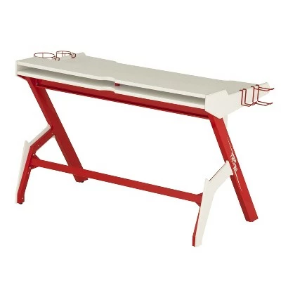 Ergonomic Computer Gaming Desk Red - Techni Sport 11 Ergonomic Computer Gaming Desk Red - Techni Sport - Image 10