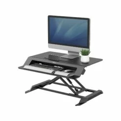 Fellowes Lotus LT 4"-16" Standing Desk Converter Black (8215001) -Outlet Desks Store unnamed file 4451