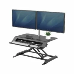 Fellowes Lotus LT 4"-16" Standing Desk Converter Black (8215001) -Outlet Desks Store unnamed file 4452