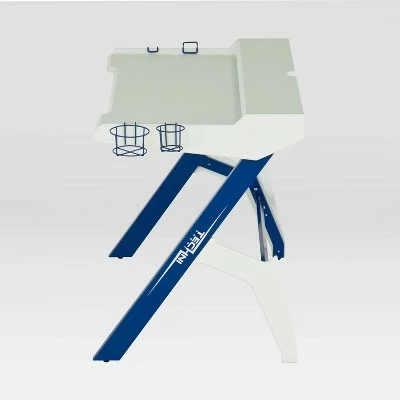 Ergonomic Computer Gaming Desk Blue - Techni Sport 4 Ergonomic Computer Gaming Desk Blue - Techni Sport - Image 3