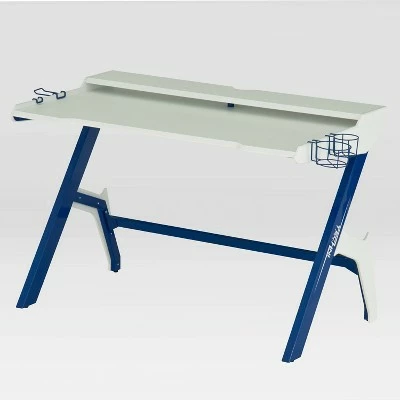 Ergonomic Computer Gaming Desk Blue - Techni Sport 6 Ergonomic Computer Gaming Desk Blue - Techni Sport - Image 5