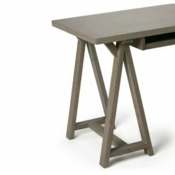 Hawkins Computer Desk with Keyboard Tray - Wyndenhall Distressed Gray 12 Hawkins Computer Desk with Keyboard Tray - Wyndenhall Distressed Gray -Outlet Desks Store unnamed file 4510