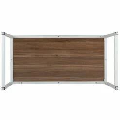 47" Tiverton Long Industrial Modern Desk - Riverstone Furniture Rustic Gray/white -Outlet Desks Store unnamed file 4551