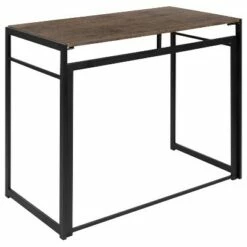 Flash Furniture Rustic Home Office Folding Computer Desk - 40" -Outlet Desks Store unnamed file 456