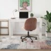 Astor Desk with Wireless Charger White with Terrazzo Top - CosmoLiving by Cosmopolitan 1 Astor Desk with Wireless Charger White with Terrazzo Top - CosmoLiving by Cosmopolitan -Outlet Desks Store unnamed file 4560