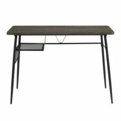 Urban Heights Wood and Metal Mesh Writing Desk - Saracina Home Cerused Ash -Outlet Desks Store unnamed file 4578