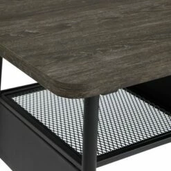 Urban Heights Wood and Metal Mesh Writing Desk - Saracina Home Cerused Ash -Outlet Desks Store unnamed file 4579