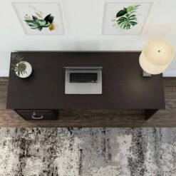 Cabot Computer Desk with Drawers - Bush Furniture Espresso Oak -Outlet Desks Store unnamed file 4636