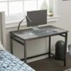 Delle Industrial Metal Desk  - Brookside Home Gray -Outlet Desks Store unnamed file 4645