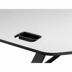 Monoprice Ultra Slim Sit-Stand Riser Desk Converter - White (31.3 x 21.3in) Table Top for Single Display, Height Adjustable 1.2"-15.7" -Outlet Desks Store unnamed file 4694