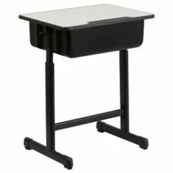 Flash Furniture Student Desk with Grey Top and Adjustable Height Black Pedestal Frame 19 Flash Furniture Student Desk with Grey Top and Adjustable Height Black Pedestal Frame -Outlet Desks Store unnamed file 47