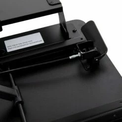 Flash Furniture Adjustable Height Desk Riser with Keyboard Tray; Sit to Stand Workstation-Dual Monitor/Laptop-Tablet/Phone Slot -Outlet Desks Store unnamed file 4723