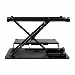 Flash Furniture Adjustable Height Desk Riser with Keyboard Tray; Sit to Stand Workstation-Dual Monitor/Laptop-Tablet/Phone Slot -Outlet Desks Store unnamed file 4725