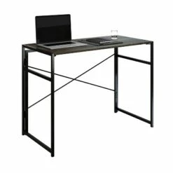 Lavish Home Folding Industrial Computer Desk, Gray/Brown 11 Lavish Home Folding Industrial Computer Desk, Gray/Brown -Outlet Desks Store unnamed file 4742