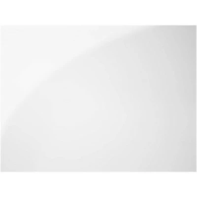 Monarch 47" Computer Desk Glossy White/Chrome (I 7520) 5 Monarch 47" Computer Desk Glossy White/Chrome (I 7520) - Image 3