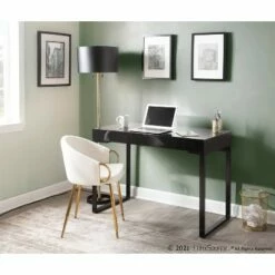 Drift Steel Desk - LumiSource Black -Outlet Desks Store unnamed file 4839