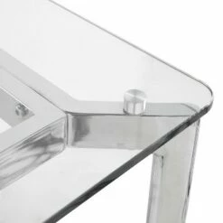 Masters Modern Computer Desk - LumiSource Chrome/glass Chrome/clear 16 Masters Modern Computer Desk - LumiSource Chrome/glass Chrome/clear -Outlet Desks Store unnamed file 4896