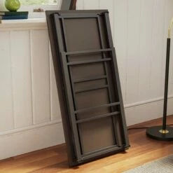 Delia Folding Metal Desk  - Brookside Home Oak -Outlet Desks Store unnamed file 4911