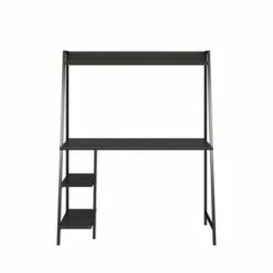 Bushwick Ladder Desk - Novogratz Black/black -Outlet Desks Store unnamed file 4984