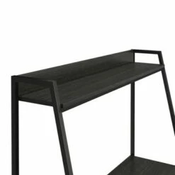 Bushwick Ladder Desk - Novogratz Black/black -Outlet Desks Store unnamed file 4985