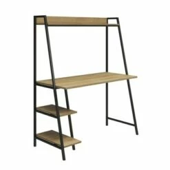 Bushwick Ladder Desk - Novogratz Black/black -Outlet Desks Store unnamed file 4991