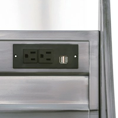 Latham Writing Desk Silver - miBasics 6 Latham Writing Desk Silver - miBasics - Image 4