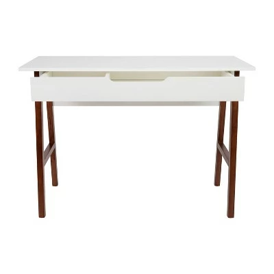 Merrick Lane Home Office Writing Computer Desk with Drawer - Table Desk for Writing and Work 7 Merrick Lane Home Office Writing Computer Desk with Drawer - Table Desk for Writing and Work - Image 5