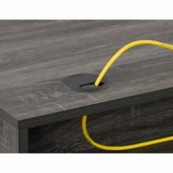 Auston Single Drawer Wood Grain Desk Gray - CorLiving -Outlet Desks Store unnamed file 5045