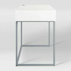 Auston Single Drawer Desk White - CorLiving 14 Auston Single Drawer Desk White - CorLiving -Outlet Desks Store unnamed file 5086