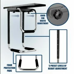 Mount-It! Heavy Duty Under Desk CPU Mount (MI-7155) -Outlet Desks Store unnamed file 5101