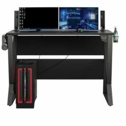 Genesis Adjustable Gaming Desk - NTENSE Black -Outlet Desks Store unnamed file 5125