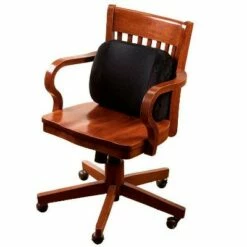 Monoprice Memory Foam Ergonomic Back Rest Cushion, Works Well with Office Chairs, Passenger Car Seats, Plane Seats, Etc. - Workstream Collection -Outlet Desks Store unnamed file 5156