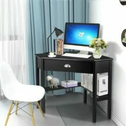 Costway Corner Computer Desk Laptop Writing Table Wood Workstation Home Office Furniture -Outlet Desks Store unnamed file 5202