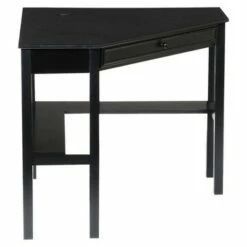 Southern Enterprises Aiden Lane Corner Desk Black -Outlet Desks Store unnamed file 5220