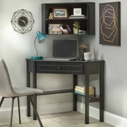 Corner Desk with Hutch - Buylateral White
