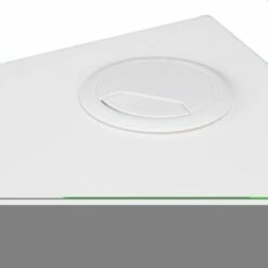 Flint Wall Mount Corner Desk White - Aiden Lane