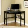 Erona Modern Corner Computer Desk Black - miBasics -Outlet Desks Store unnamed file 5315
