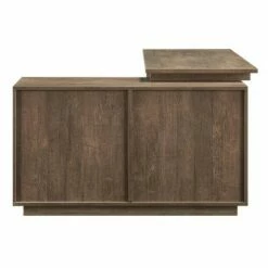 Sevyn Transitional L Shape Desk Walnut Oak - HOMES: Inside + Out -Outlet Desks Store unnamed file 5329