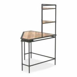 Norda Corner Desk with USB Port Sand Black/Light Pure Copper - miBasics 10 Norda Corner Desk with USB Port Sand Black/Light Pure Copper - miBasics -Outlet Desks Store unnamed file 5336