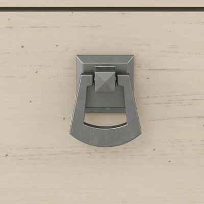 Salinas Corner Desk with Storage - Bush Furniture Antique White 5 Salinas Corner Desk with Storage - Bush Furniture Antique White - Image 3