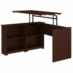 Cabot 3 Position Sit To Stand Corner Bookshelf Desk - Bush Furniture Cherry Red 25 Cabot 3 Position Sit To Stand Corner Bookshelf Desk - Bush Furniture Cherry Red -Outlet Desks Store unnamed file 5386
