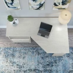 Cabot 60W Corner Desk with Storage - Bush Furniture Natural Maple 24 Cabot 60W Corner Desk with Storage - Bush Furniture Natural Maple -Outlet Desks Store unnamed file 5391