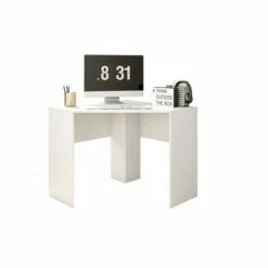 Cornelia Corner Desk - Manhattan Comfort White -Outlet Desks Store unnamed file 5441