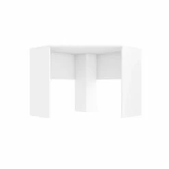 Cornelia Corner Desk - Manhattan Comfort White -Outlet Desks Store unnamed file 5443
