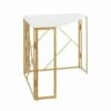 Folia Corner Desk Gold/White - LumiSource -Outlet Desks Store unnamed file 5489